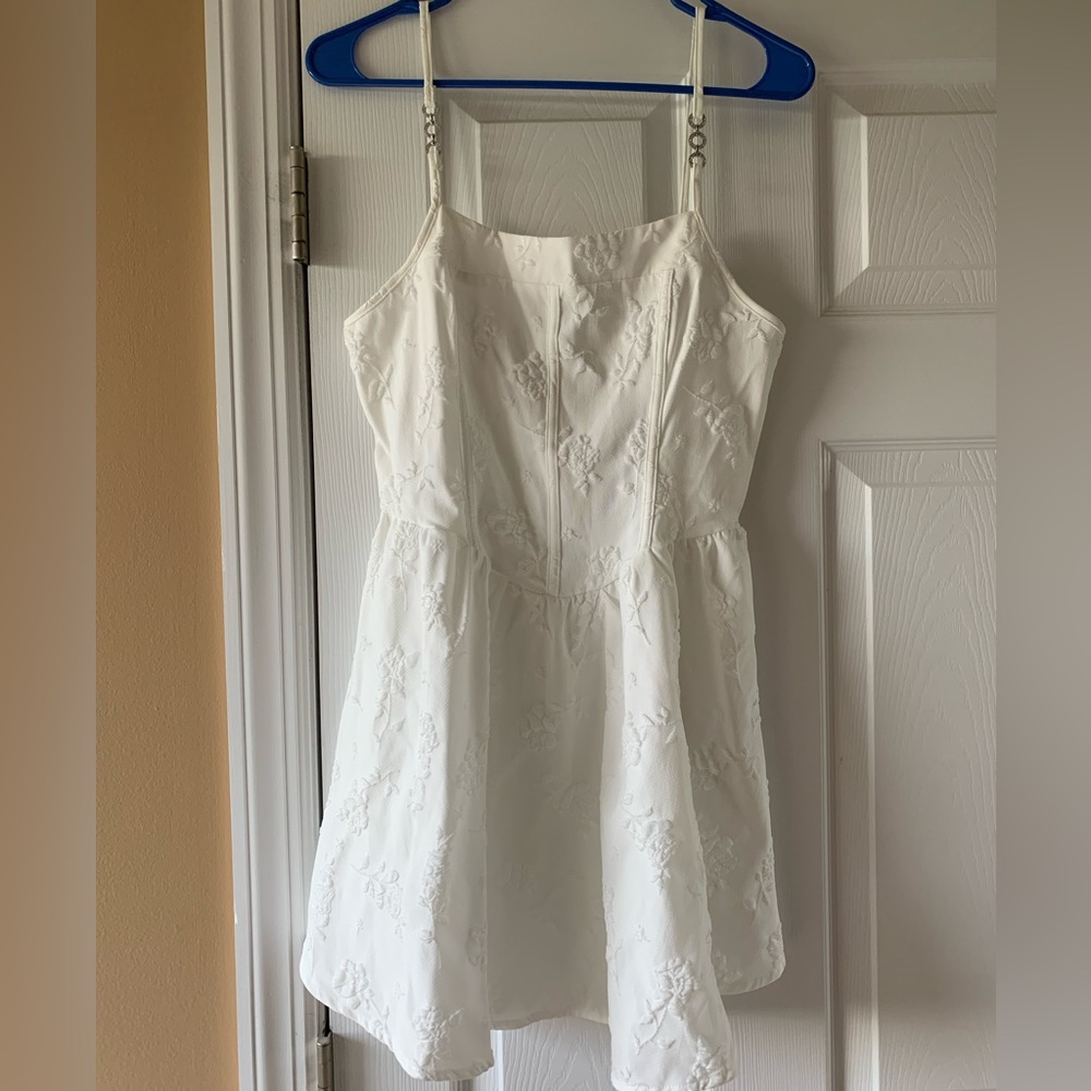Women’s white dress